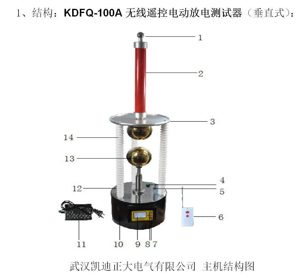 KDFQ-100A無線遙控電動(dòng)放電測(cè)試器