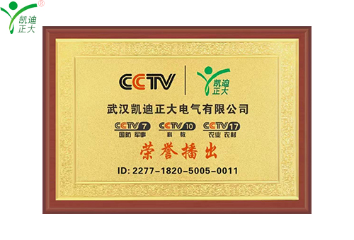 凱迪正大登上CCTV央視廣告，全力打造品牌新高度