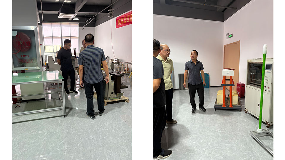 熱烈歡迎區(qū)稅務所領導蒞臨武漢凱迪正大 實地核查外貿出口退稅備案工作