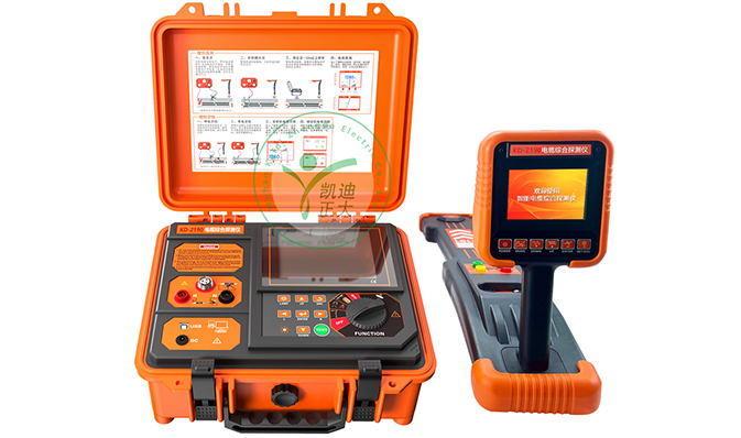 天津某電力考察凱迪正大電纜綜合測(cè)試儀